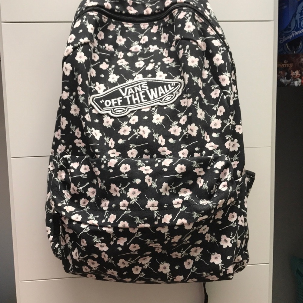 Vans floral backpack